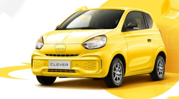 科莱威CLEVER原厂logo版图片及报价59999元黄色车身铝合金轮圈